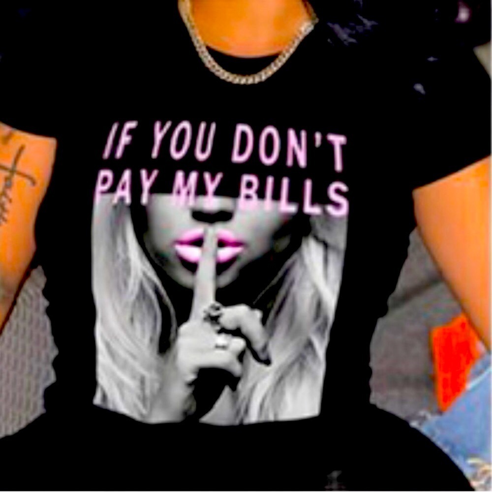 Black Tee Shirt NWOT